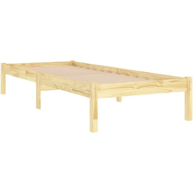 VIDAXL Bed Frame without Mattress Solid Wood Small Single vidaXL 8720286762035