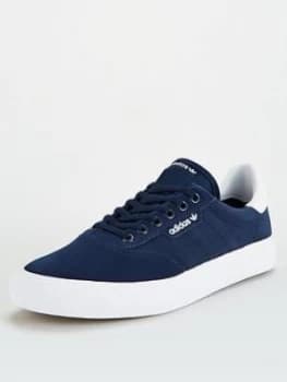 adidas Originals 3MC - Navy/White, Size 6, Men