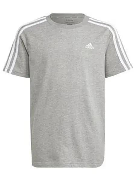 adidas Stripe Essentials T-Shirt Junior - Size 13 - 14 Years