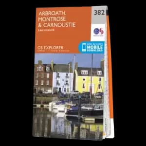 Map of Arbroath, Montrose & Carnoustie