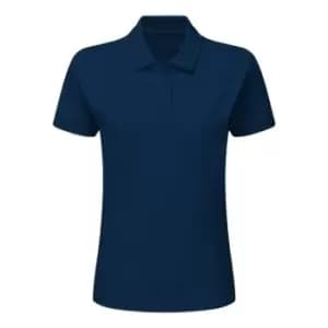 SG Kids/Childrens Polycotton Short Sleeve Polo Shirt (7-8) (Navy Blue)
