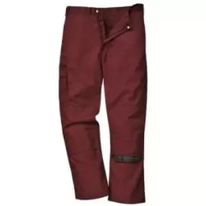 Portwest Bradford S891 Trousers Maroon 30" 31"