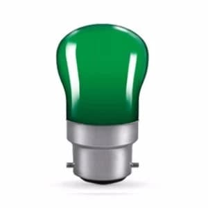 Crompton 15W Bayonet Cap Pygmy Sign Bulb - Green