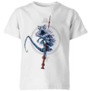 Fantastic Beasts Chupacabra Kids T-Shirt - White - 11-12 Years