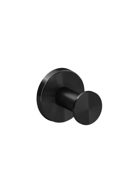 Cosmic Towel hook Robe hook Brushed Black PVD Architect S+ Collection Black Unisex