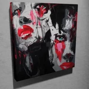 KC131 Multicolor Decorative Canvas Painting