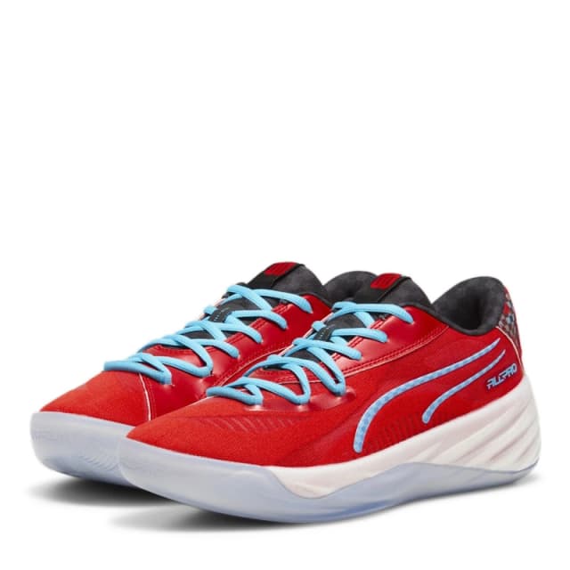 Puma All-Pro Nitro Scoot Basketball Trainers Mens - Red Red 6