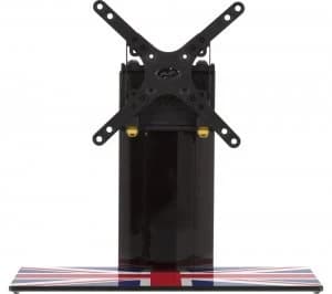 AVF B200UK 450 mm TV Stand with Bracket - Union Jack