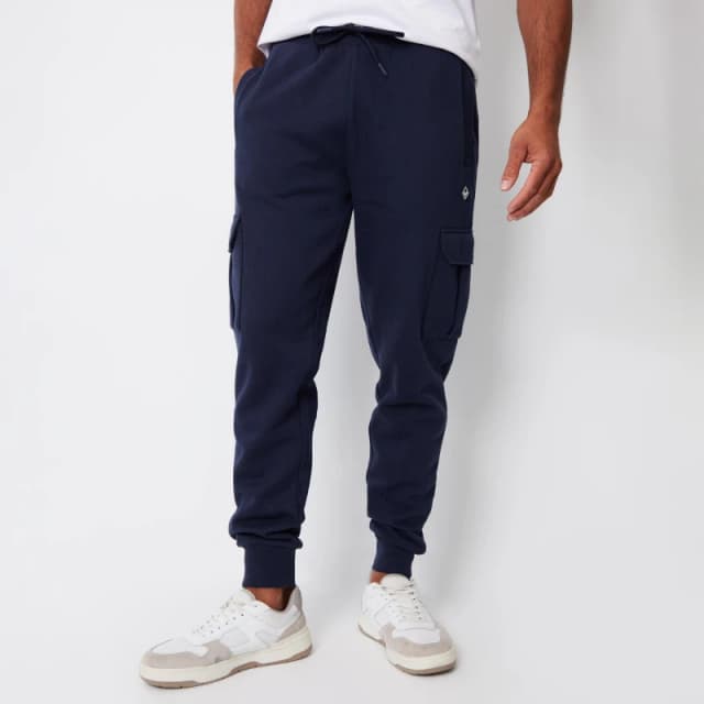 Threadbare Cargo Style Joggers - Blue Blue M