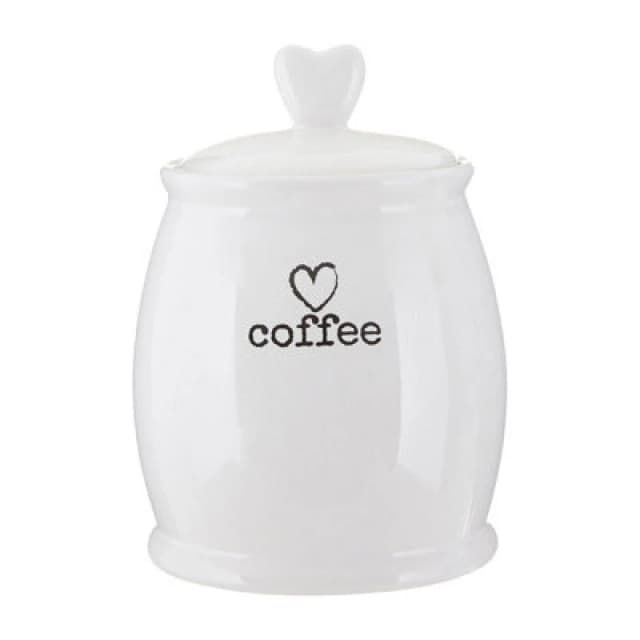 Premier Housewares Maison by Premier Charm Coffee Canister White