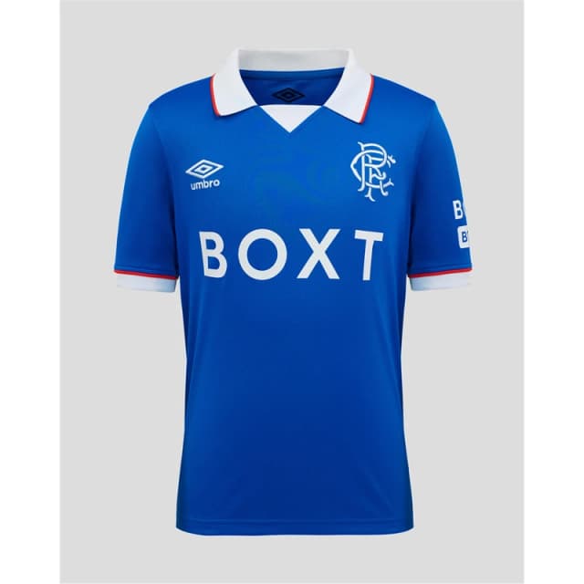 Umbro Rangers Home Shirt 2025 2026 Juniors Lapis Blue male 7-8 (S)