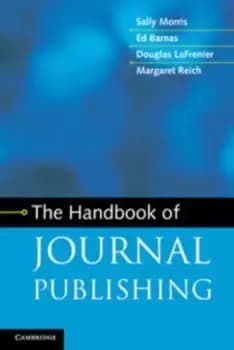 The handbook of journal publishing by Sally Morris