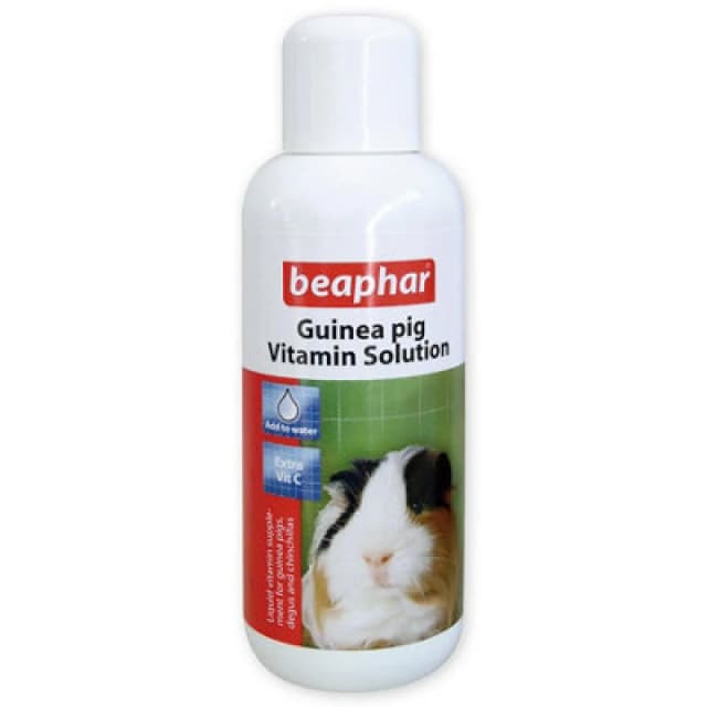 beaphar Vitamin Liquid Solution for Guinea Pigs 100ml Clear unisex