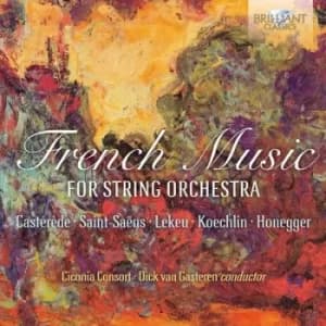 French Music for String Orchestra by Jacques Casterede CD Album
