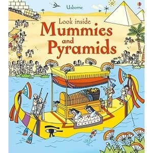 Look Inside Mummies & Pyramids by Rob Lloyd Jones (Hardback, 2014)