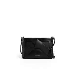 Ted Baker Jimsina Bow PU Crossbody Bag - Black