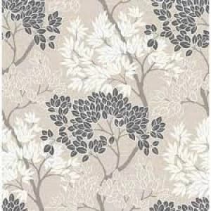 Fresco Lykke Tree Wallpaper Natural