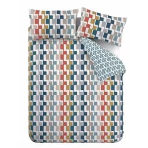 Bianca Fine Linens Dakota Geo Egyptian Cotton Duvet Cover