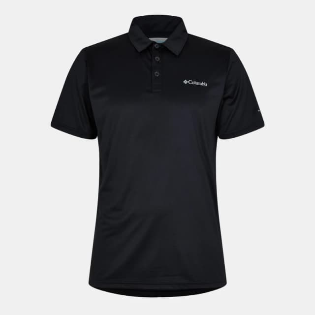 Columbia Short-Sleeve Polo Shirt Mens Black male 2X Large