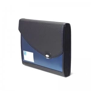 Rapesco Blue Designer A4+ Expanding File 7-Part Polypropylene