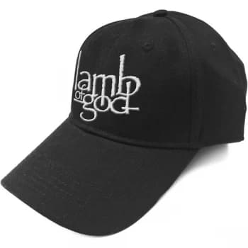 Lamb Of God - Logo Mens Baseball Cap - Black