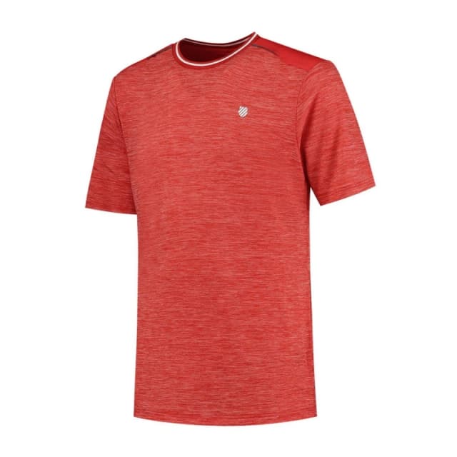 K Swiss Hypcrt Tee - Red Red S