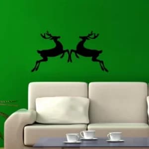 KBSNOEL-19 Black Decorative Wall Sticker