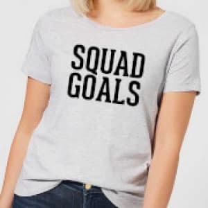 Squad Goals Womens T-Shirt - Grey - 3XL