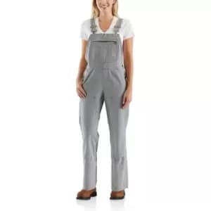 Carhartt Womens Relaxed Fit Midweight Denim Bib Overall M - Bust 36-37' (91-94cm)