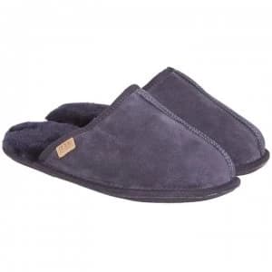Just Sheepskin Donmar Mule Slippers - Navy