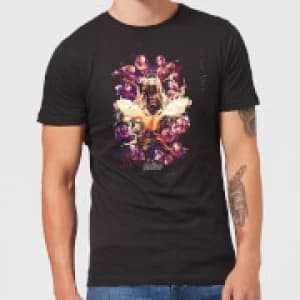 Avengers Endgame Splatter Mens T-Shirt - Black