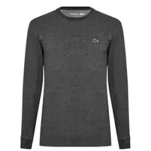Lacoste Logo Long Sleeve T Shirt - Grey