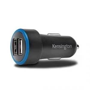 Kensington K38029WW Powerbolt 5.2 Dual USB Port Car Charger