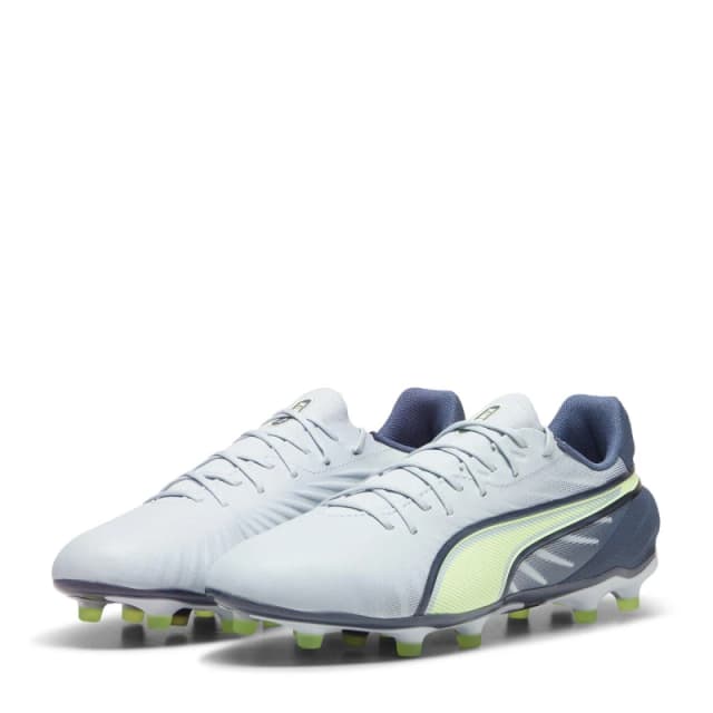 Puma King Match Firm Ground Football Boots - Grey Grey 7