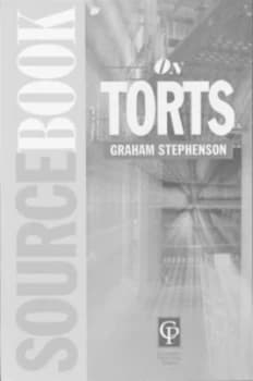 Sourcebook on Tort by Stephenson Book