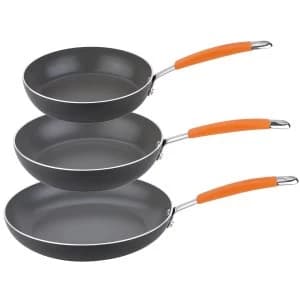 Joe Wicks Easy Release Aluminium Non-Stick Frypan Set - 3 Piece