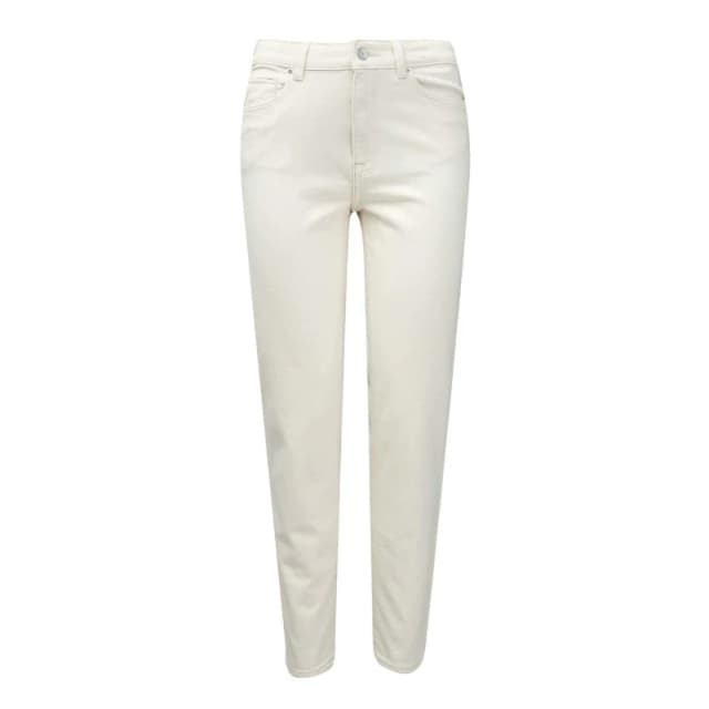 Only Emily Straight Fit High Waist Jeans - Cream Cream 25S