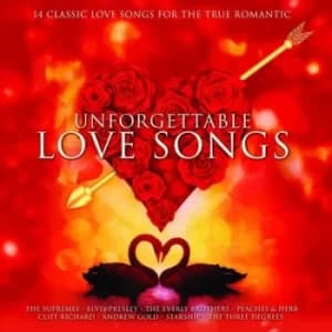 Unforgettable Love Songs by Various Artists Vinyl Album