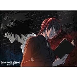 Death Note - L Vs Light Small Poster