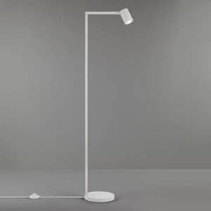 1 Light Floor Lamp Matt White, GU10