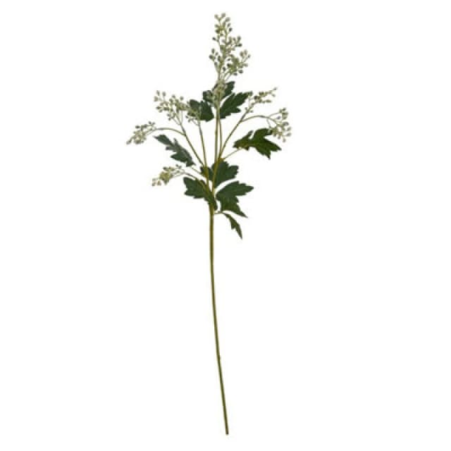 Hill Interiors Milk Thistle Bud Spray Artificial Flower - Plastic - L20 X W20 X H76cm - Green