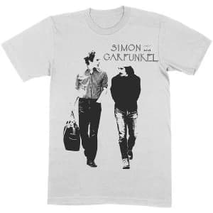 Simon & Garfunkel - Walking Unisex Large T-Shirt - Neutral