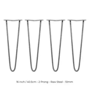 SkiSki 4 X Hairpin Leg - 16 - Unfinished - 2 Prong - 10M