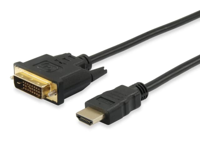 Equip HDMI to DVI-D Single Link Cable. 2m