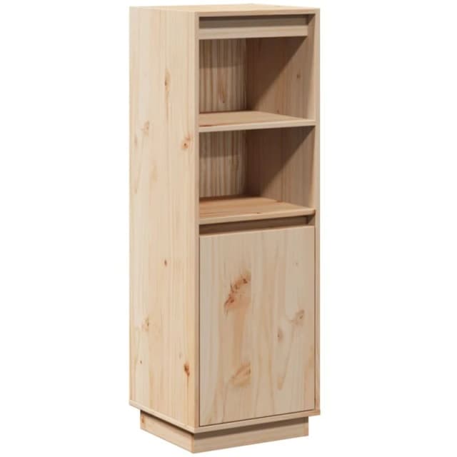 VIDAXL Highboard 37x34x110cm Solid Wood Pine Vidaxl 8720286841075