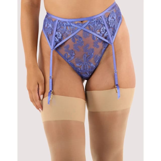 Playful Promises Eva Space Dust Blue Embroidery Suspender Space Dust Blue female 14