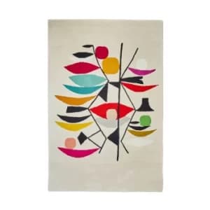 Inaluxe Shipping News Rug Multi Coloured