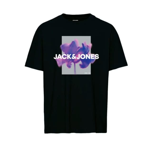 jack & jones T-Shirt Jack & Jones Florals Noir Male M