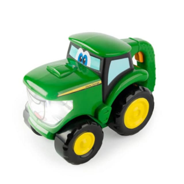 Tomy John Deere Johnny Tractor Flashlight Toy 2-In-1 Light-Up Tractor 18M+