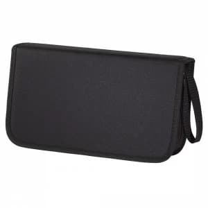 Hama CD wallet for storing 104 CDs/DVDs/Blurays, black